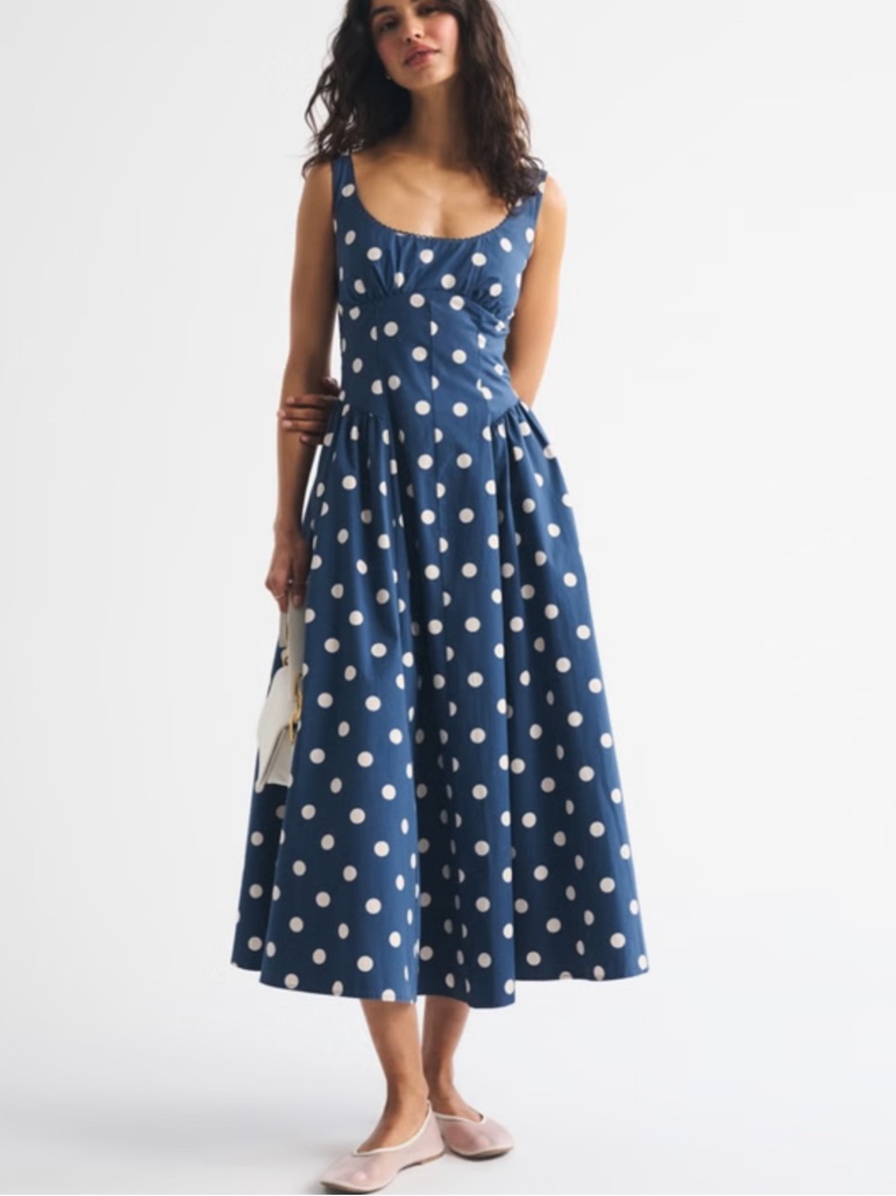 A&F Bra-Free Dylan Midi Dress